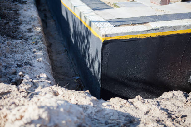 Professional Crawl Space Encapsulation technician working in Woodbine, GA